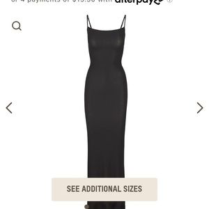 Skims longe long slip dress
